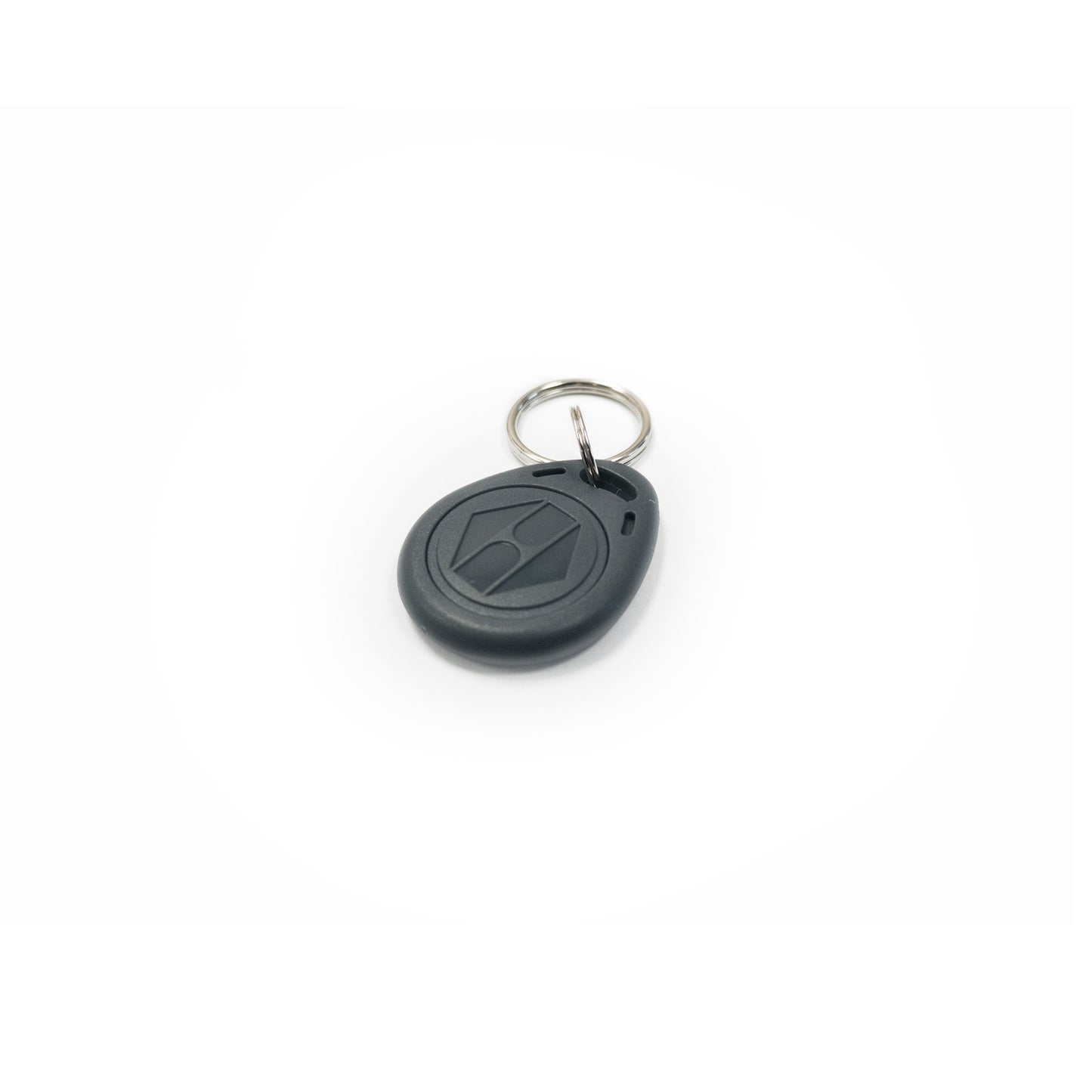 Proximity secure key ring tag - grey