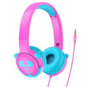 Kids Headphones - Cheerful Blue and Pink